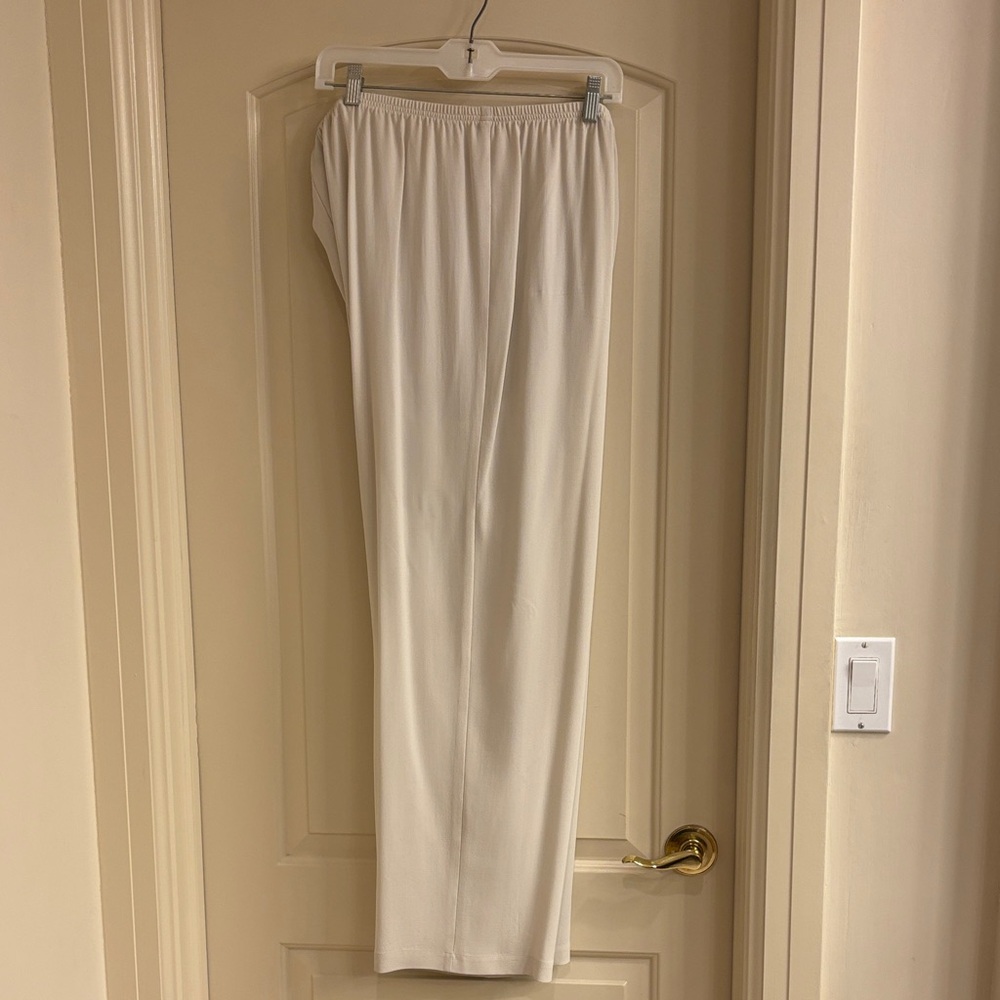 Eileen Fisher Cream Trousers